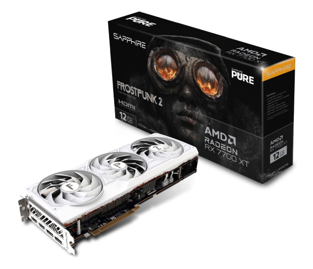 Sapphire Radeon RX 7700 XT Frostpunk 2 Edition 12GB GDDR6